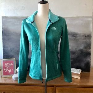 The north face small warm zip up